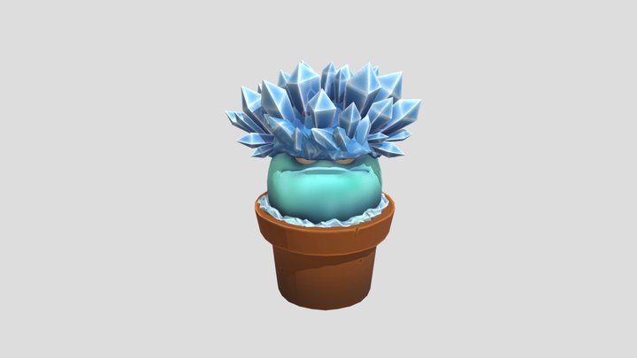 Ice shroom 3D Model
