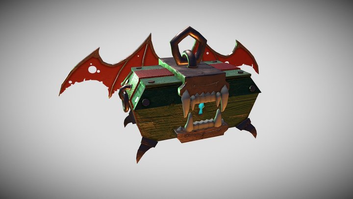 Vampire Chest 3D Model