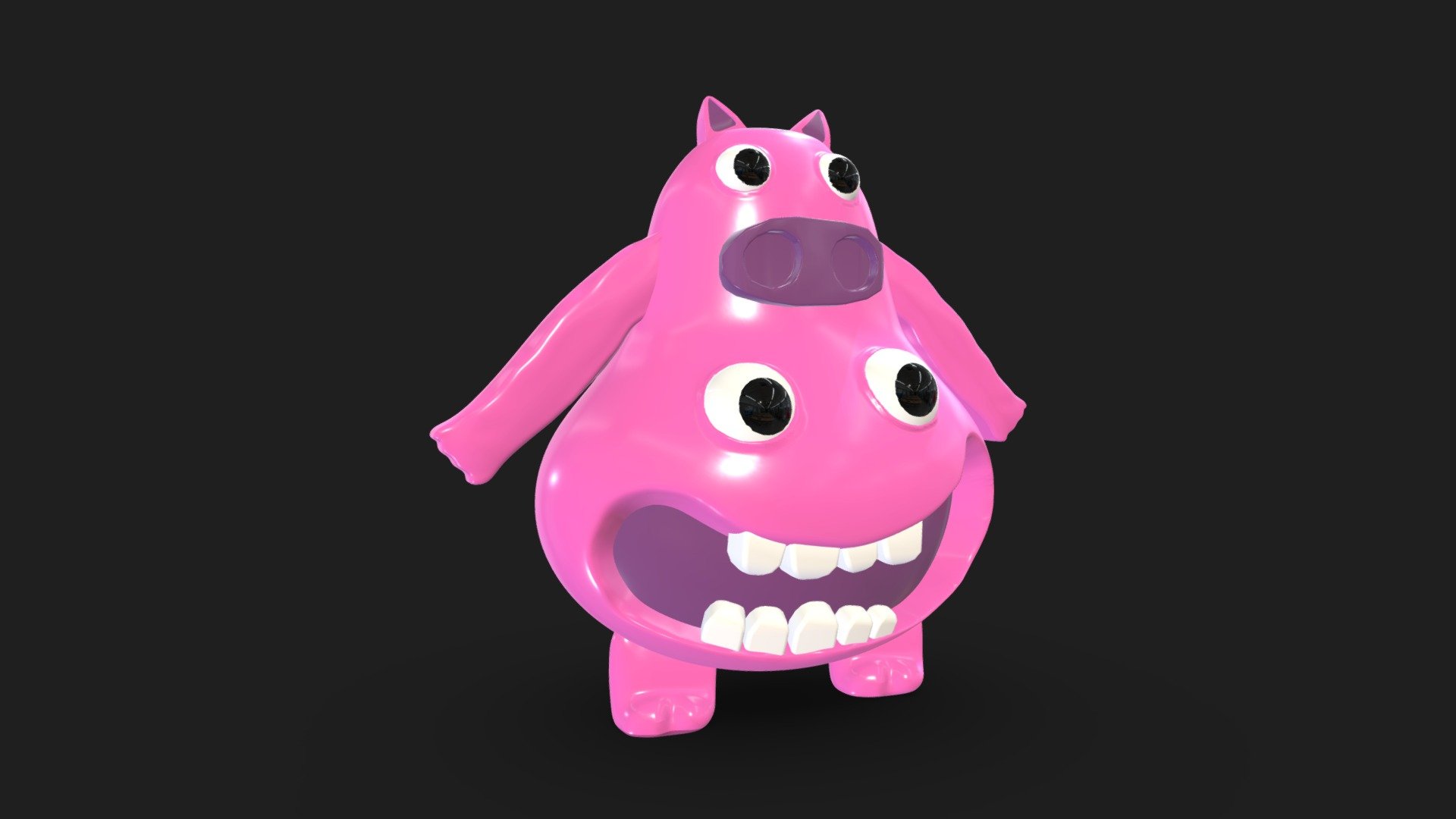 STL file Chef Pigster from the game Garten of Banban 3 👩‍🍳・3D print  design to download・Cults