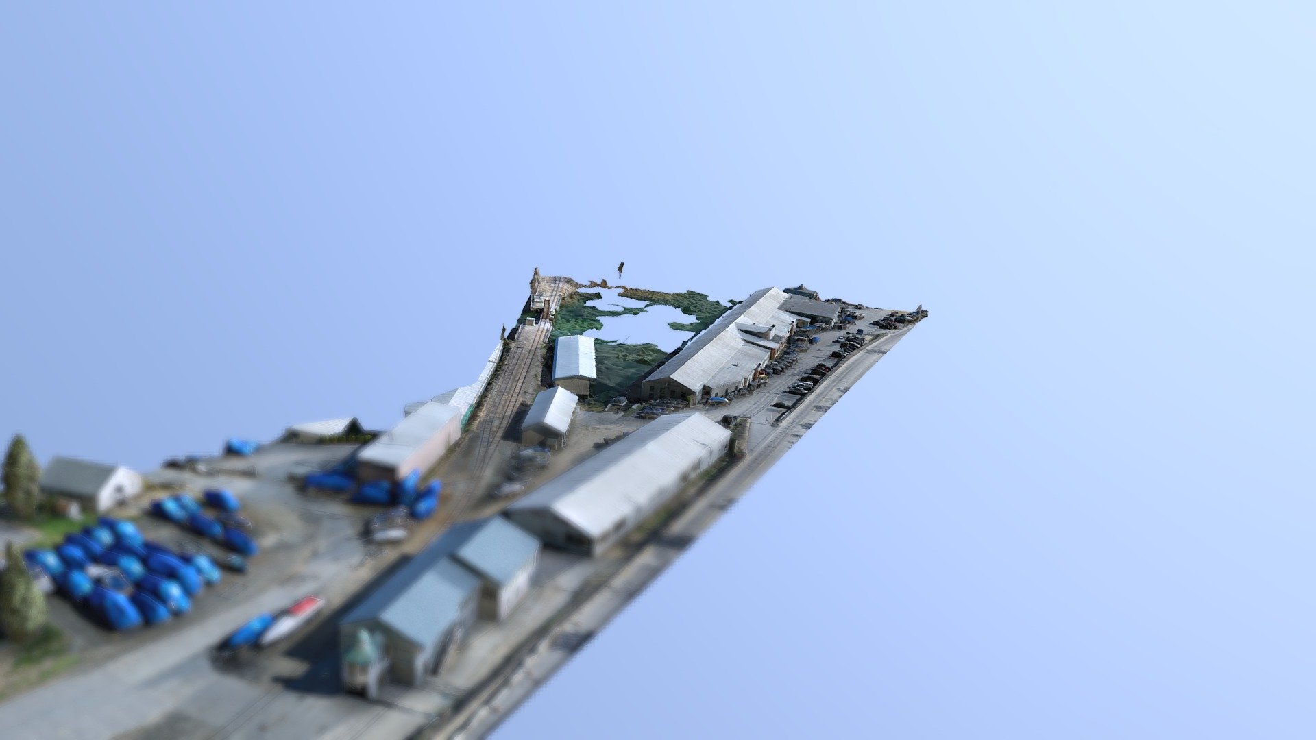 Irwin Marine, marina 3d via Mavic 2 Pro