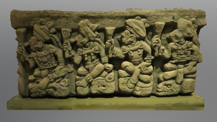 Mayan Altar 3D Model