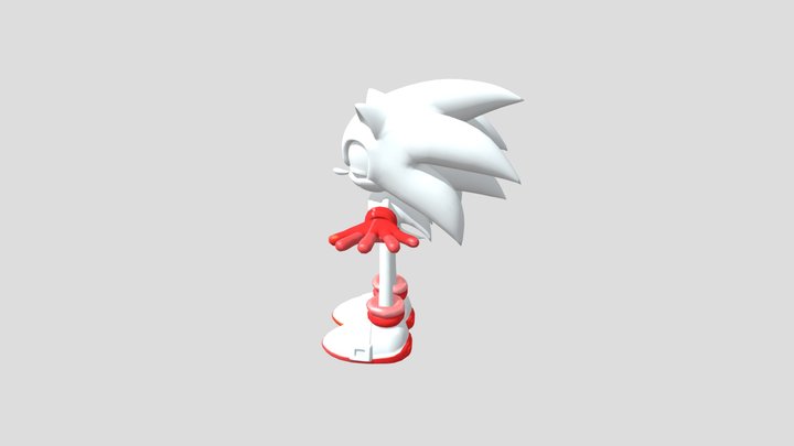 Sonic 3D Model