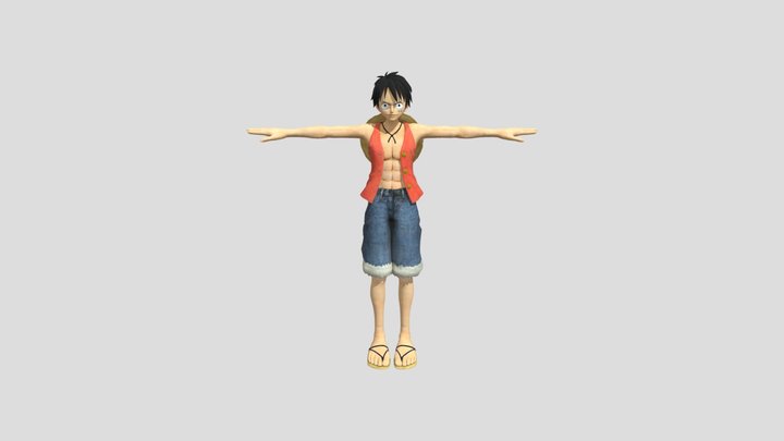Monkey-d-luffy 3D Model