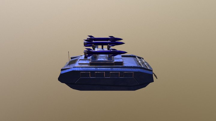 Missile Launcher Unit 3D Model