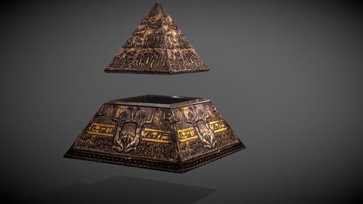 Pyramid from escape Room 3D Model