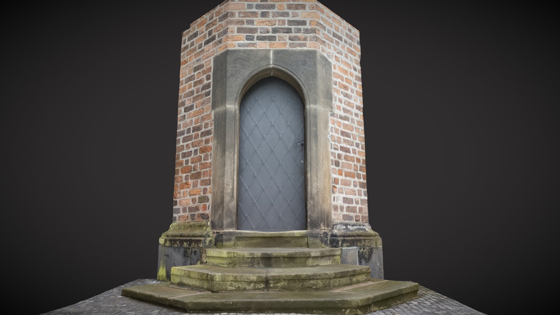Ghotic Portal of Polygonal Turret