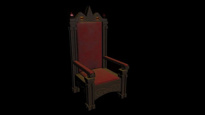 Throne 3D Model