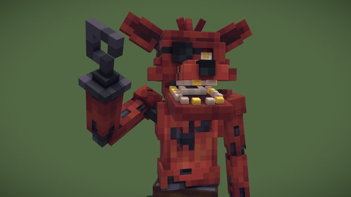 Foxy 3D Model
