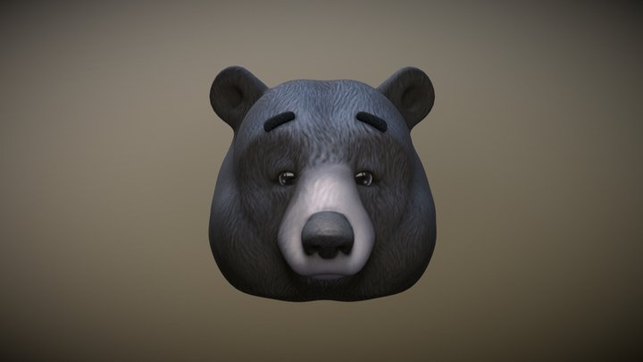 Black Bear 3D Model