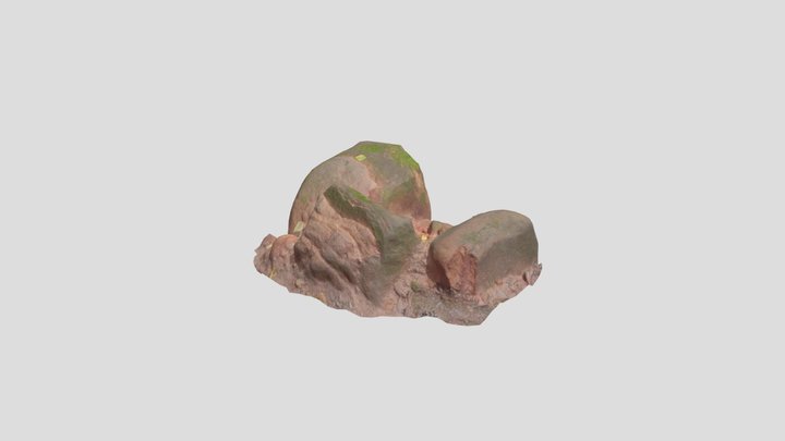Sandstone Rock Forest Pbr Scan 05 – Modelo 3D gratuito STL