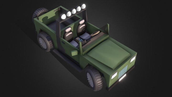 Cabelas 4x4 3d model 3D Model