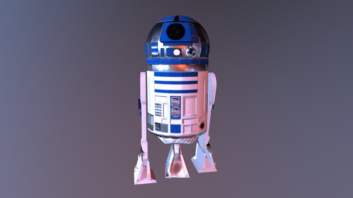 R2D2 3D Model