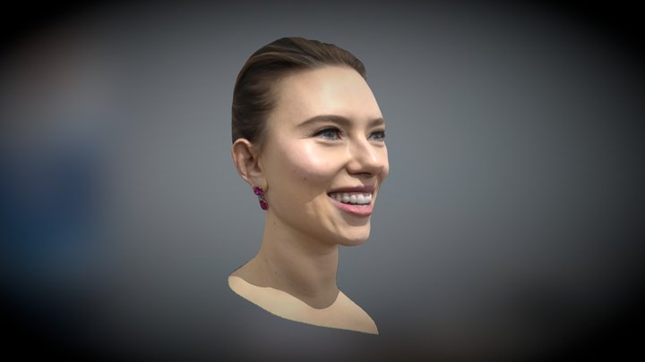 Scarlett Johansson 3D Model