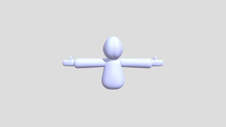 yeeps plush 3D Model