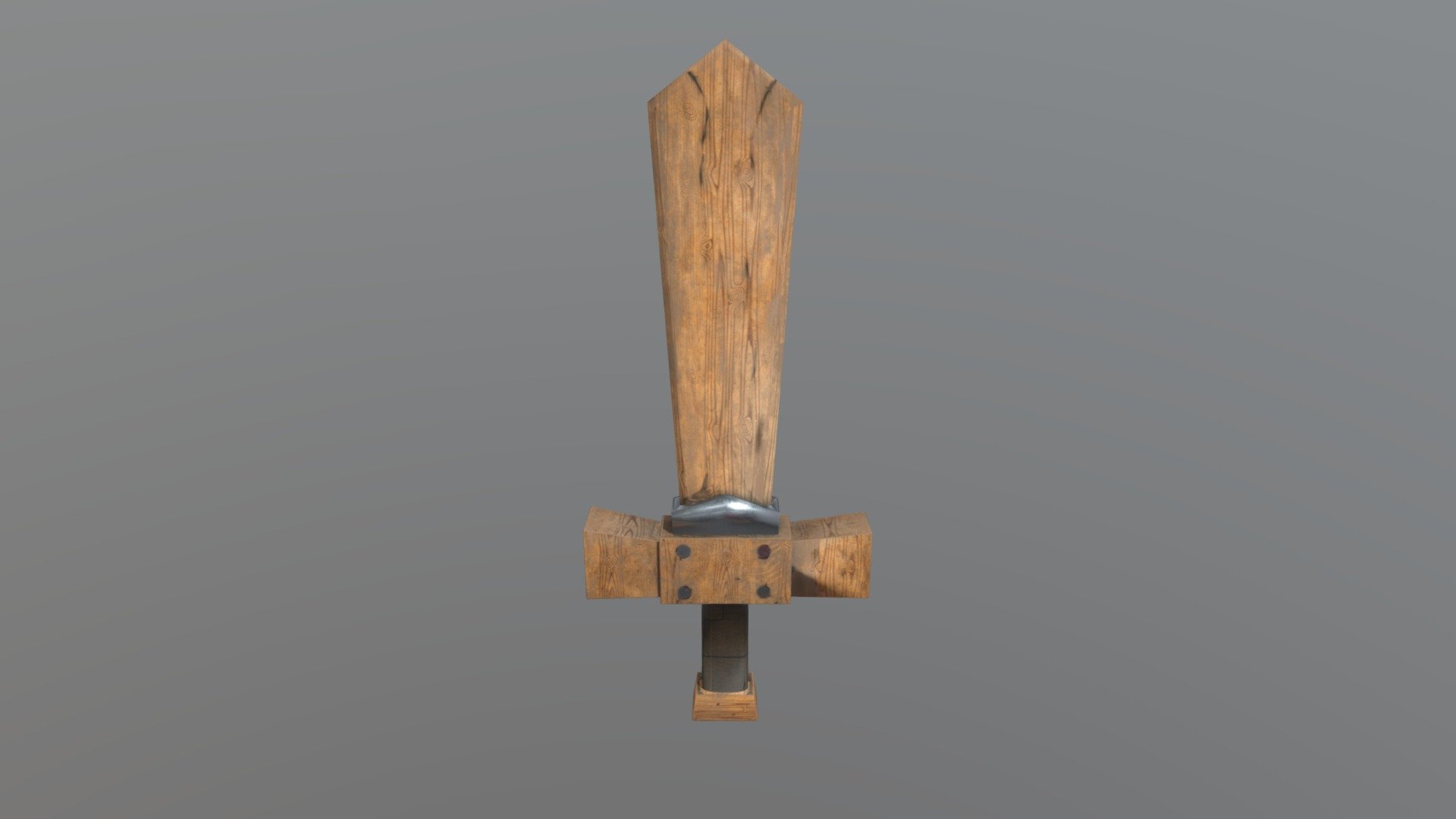 Wood Sword - Download Free 3D model by Dom_C [2632be2] - Sketchfab