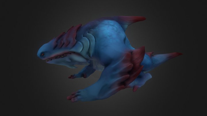 Shark Highpoly 3D Model
