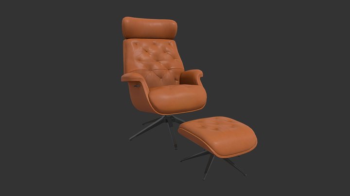 Arm Chair 3D Model
