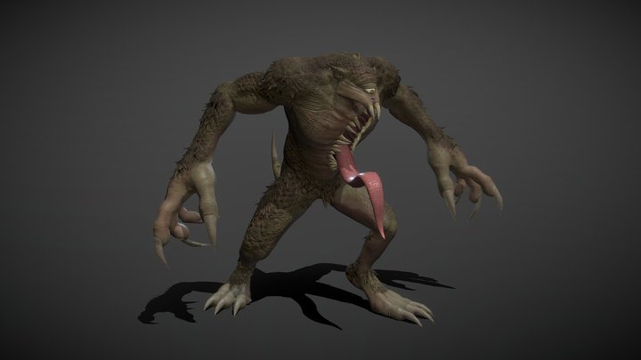 Mapinguari | In-Game - 3D Character 3D Model