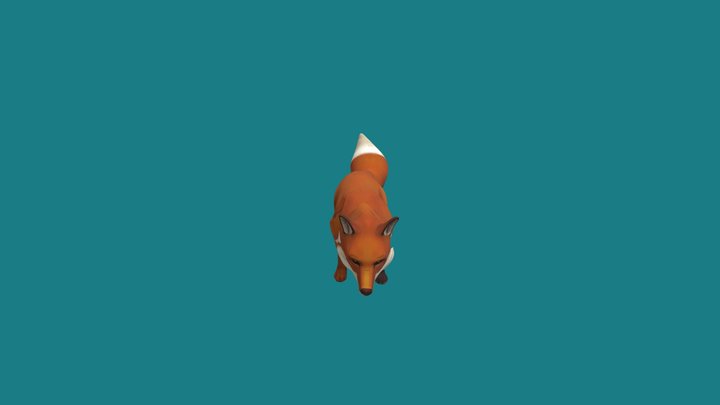 Dad Walk Cycle 3D Model