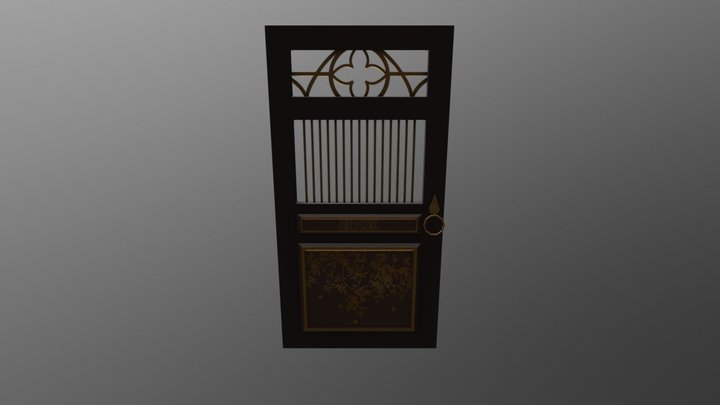Temple_door 3D Model