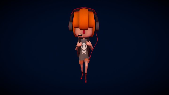 Stylized Blender Character Modeling [Preview] 3D Model