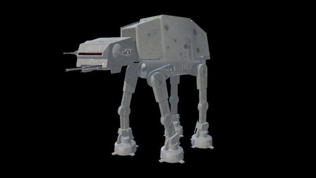 Star Wars AT-AT 3D Model