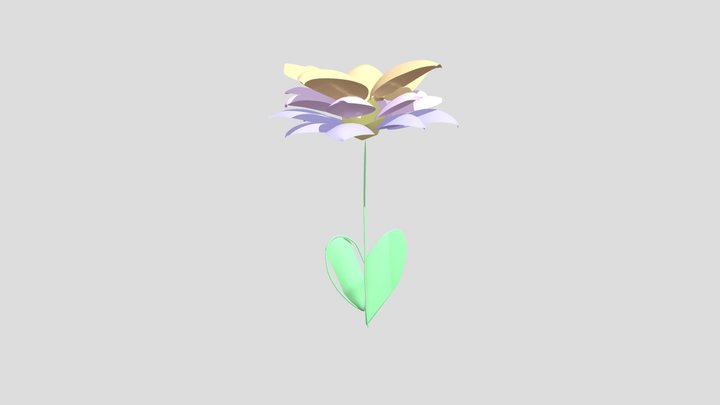 Gravity sketch / flower 3D Model