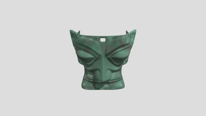 青铜面具二 3D Model
