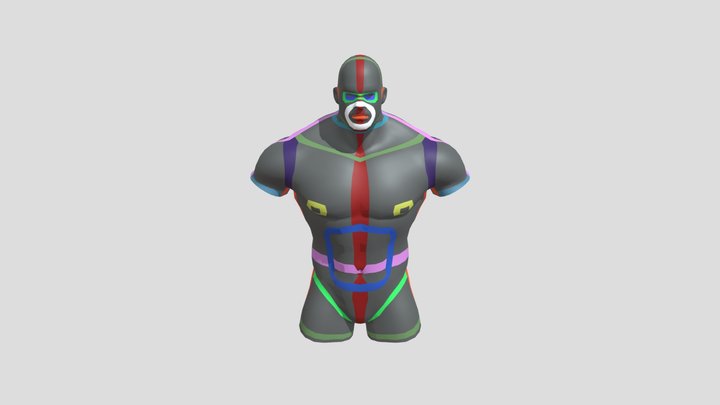 Retopo Ref 3D Model
