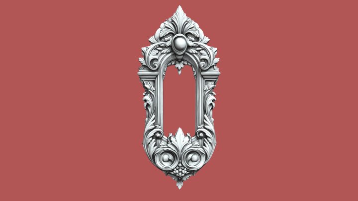 Carved Window 002 – Modello 3D gratuito STL