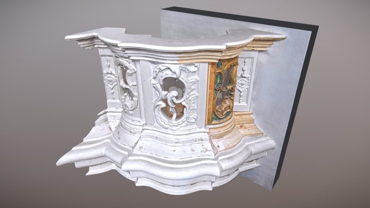 St. Elisabeth Balustrade 3D Model