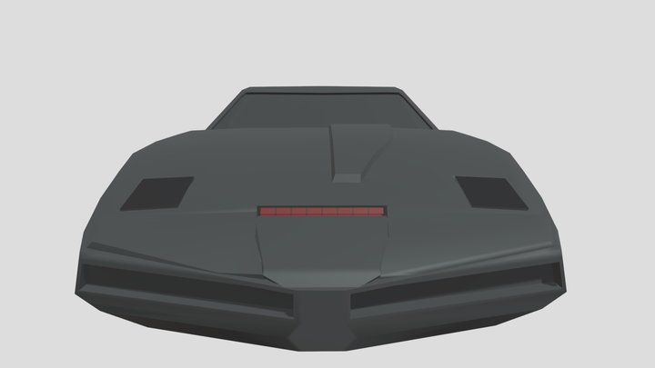 K.I.T.T. (knight rider) 3D Model