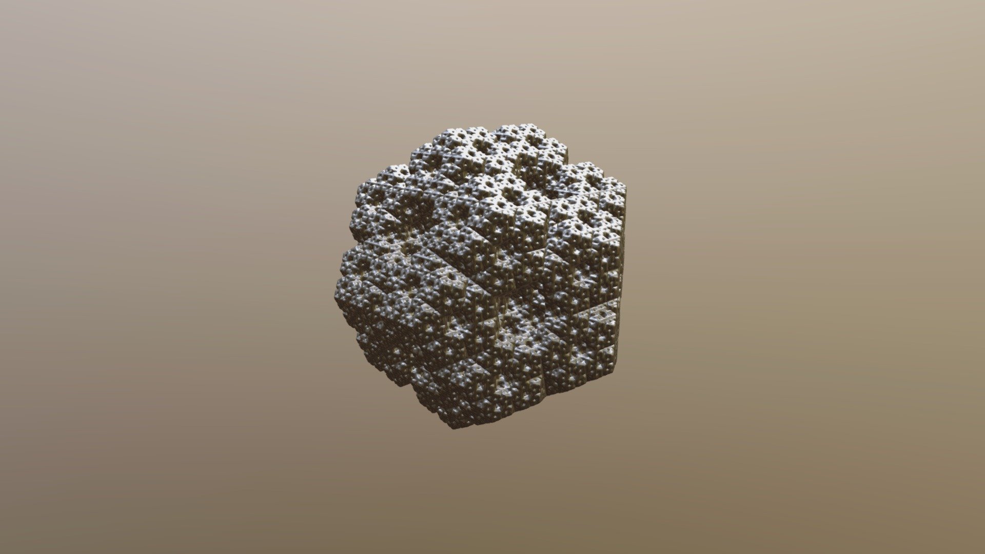 Fractal dodecahedron
