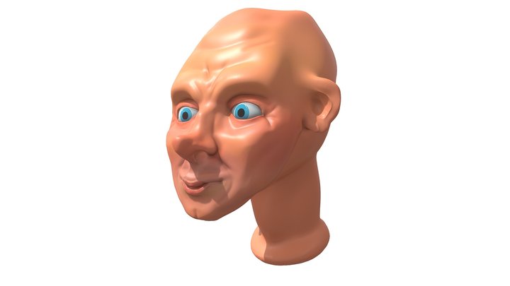 Gnome_ Head 3D Model