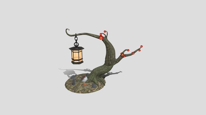 Forest Lamp 3D Model