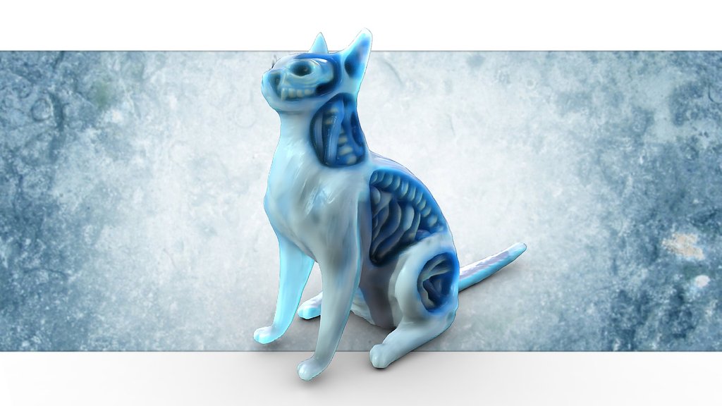 Daily Doodle White Walker Cat