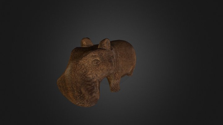 Hippo 3D Model