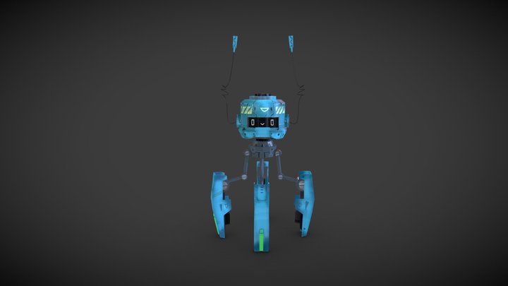 TSVA1C - Robot Wildstar 3D Model
