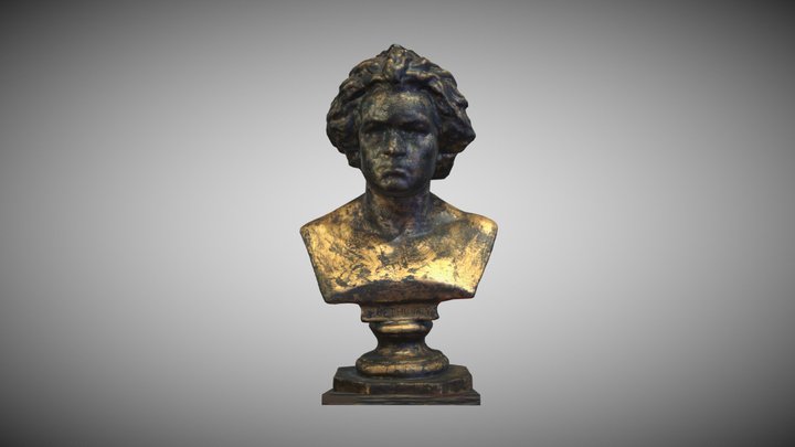 Beethoven bust 1.1 3D Model