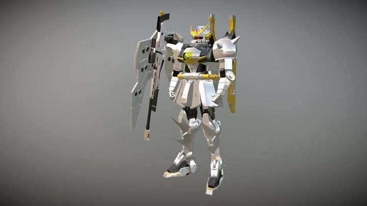 Zaku fighter 3D Model