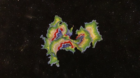 2d quantum gravity disk 3D Model