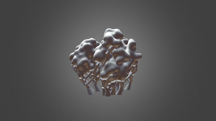 3D Print: Insulin receptor 3D Model