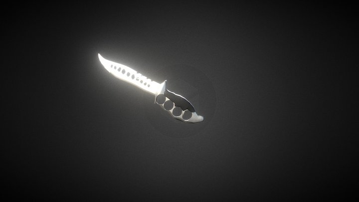 Bıçak complete knife 3D Model