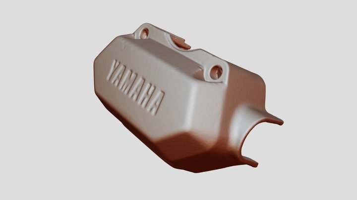 XT550 Cover Upper 5Y1-26213-00-98 3D Model