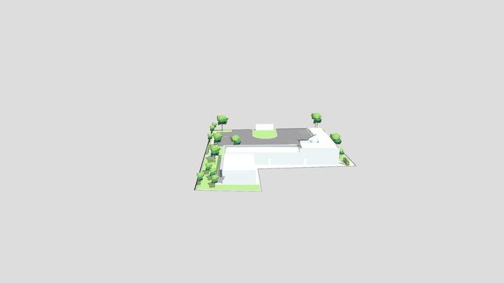 PLAZA COMERCIAL Bcb (1) 1 3D Model