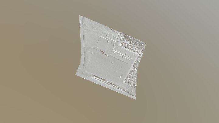 Scene Mesh Textured 3D Model