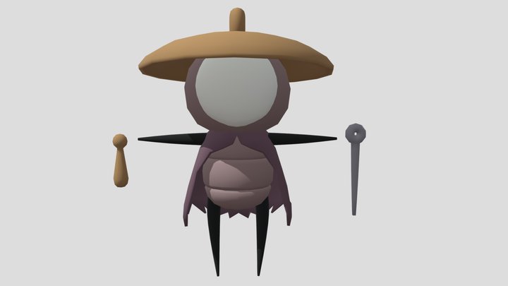 Sherma - {Hollow Knight Silksong} 3D Model