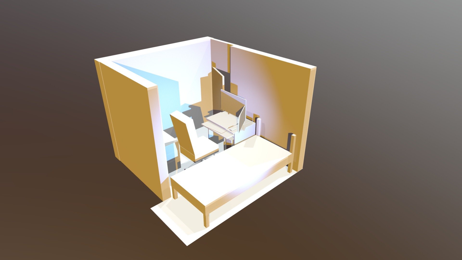 Room for CG Cookie - 3D model by jonnympha296 [26417fa] - Sketchfab