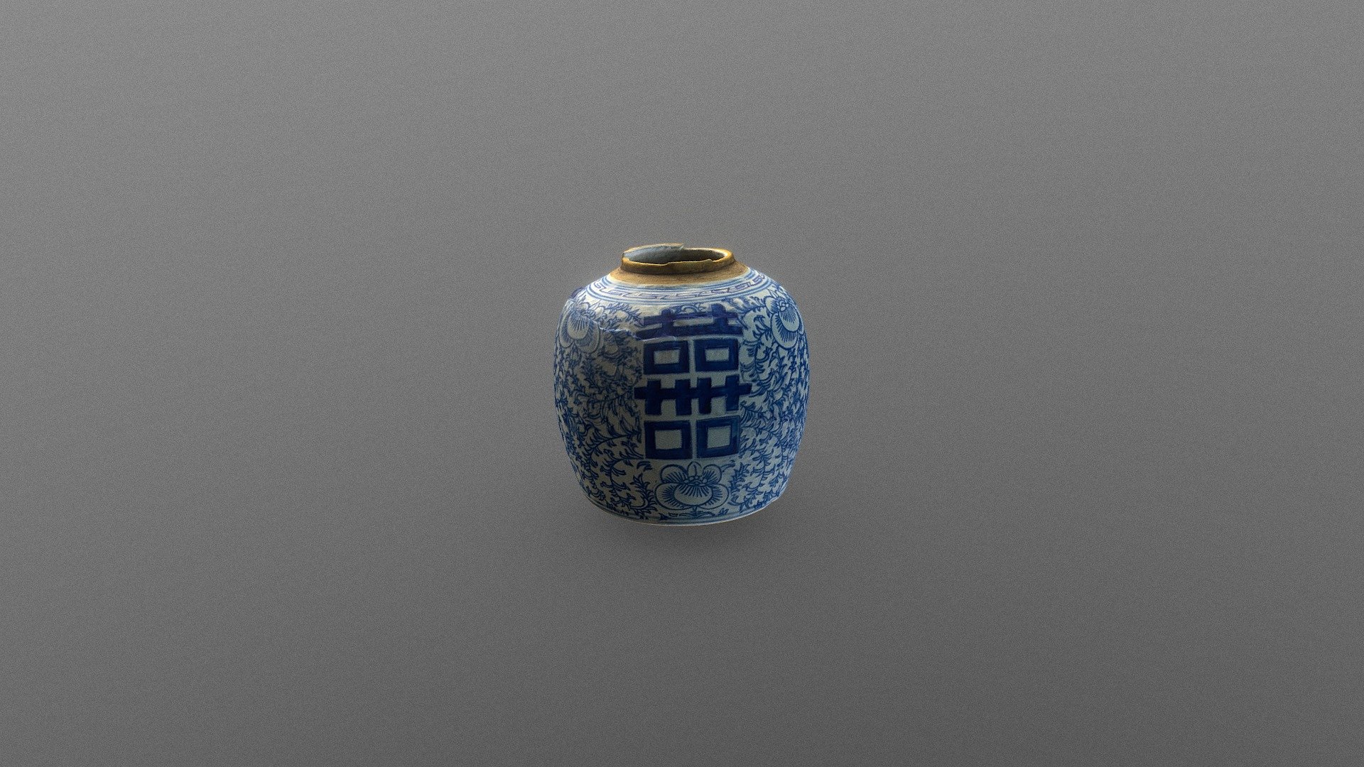 瓷罐 — Sketchfab embed 3D viewer