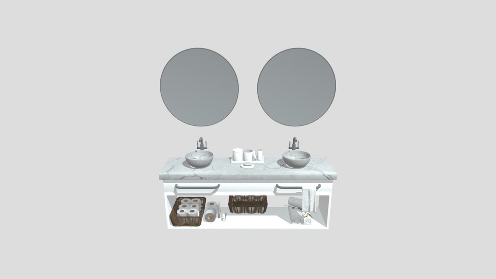 Modern Bathroom Set